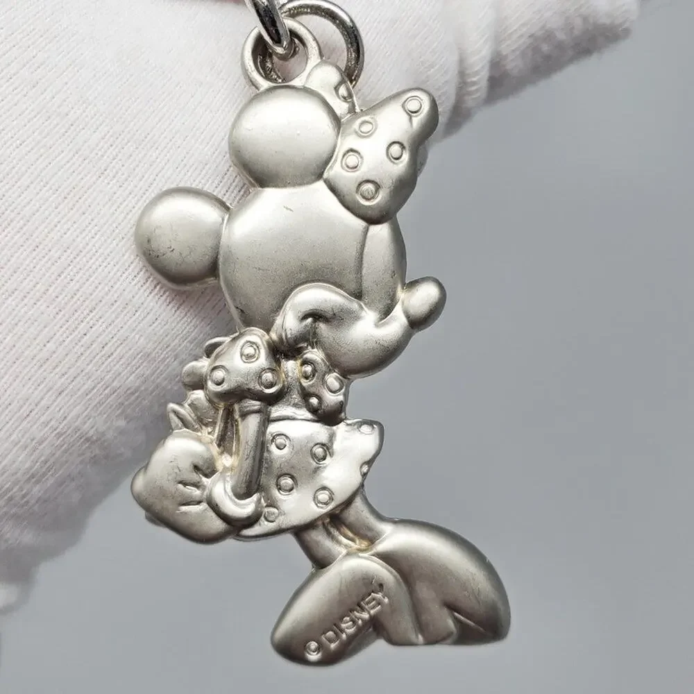 Disney Parks Minnie Mouse January Birthstone Keychain